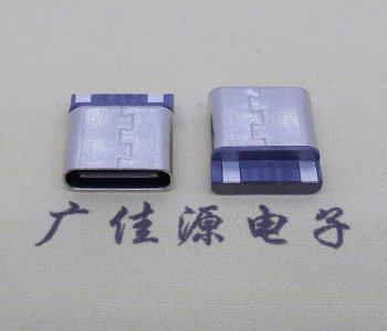 短體焊線式type-c母座2p焊接 