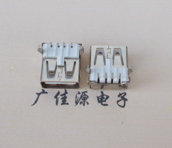 USB AF母座 LCP 耐高溫250度280度 環(huán)保白膠芯