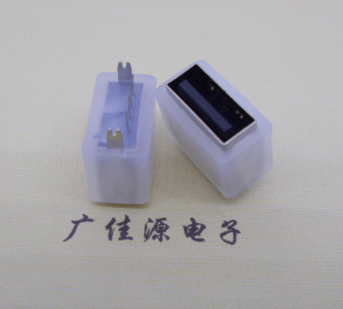 USB連接器接口 10.5MM防水立插母座 魚叉腳