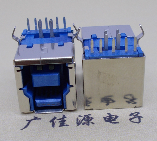 BF/USB 3.0接口母座.90度臥插9pin連接器