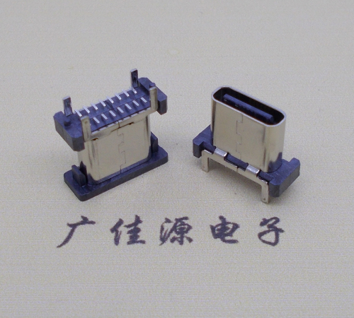 TYPE-C16P兩排貼母座高度分別為8.8、
